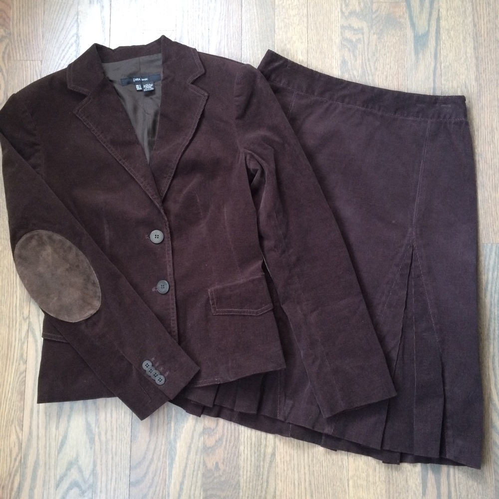 Zara Blazer and Skirt